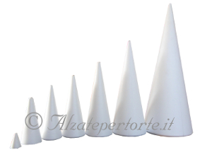 Coni 3d in polistirolo