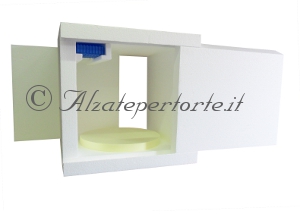 scatole in polistirolo porta torte, con vano ghiaccio